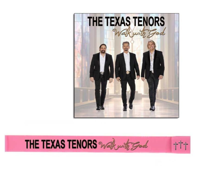 Walk With God – USB WRISTBAND – The Texas Tenors